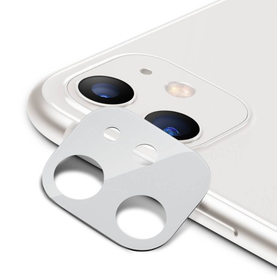 ESR Camera Lens Tempered Glass protector priekš Apple iPhone 11 - Balts - Aizmugurējās kameras aizsargstikls