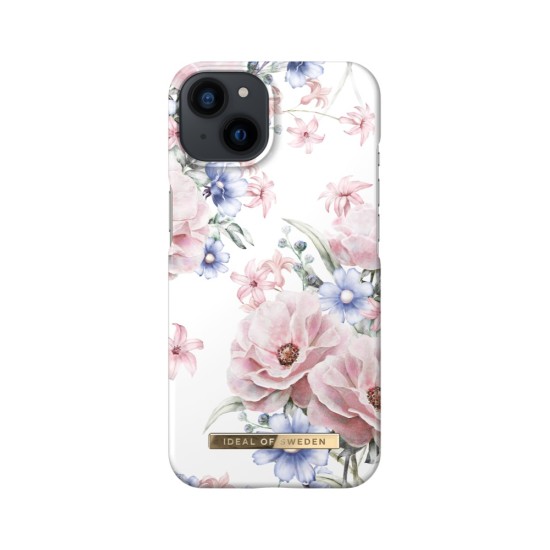 iDeal of Sweden Fashion CS17 Back Case priekš Apple iPhone 13 - Floral Romance - plastikāta aizmugures apvalks ar iebūvētu metālisku plāksni / bampers-vāciņš