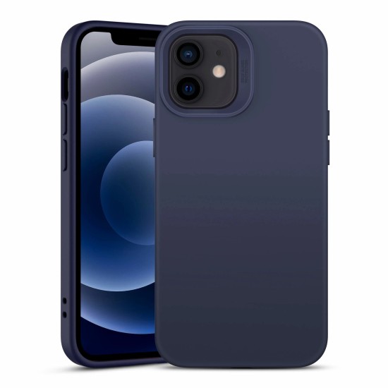 ESR Cloud Back Case priekš Apple iPhone 12 Pro Max - Tumši Zils - triecienizturīgs silikona aizmugures apvalks / bampers-vāciņš