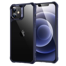 ESR Air Armor Back Case priekš Apple iPhone 12 mini - Zils - triecienizturīgs silikona aizmugures apvalks / bampers-vāciņš