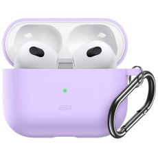 ESR Bounce Carrying Case priekš Apple Airpods 3 - Ceriņu - silikona apvalks bezvadu austiņu lādēšanas ierīcei