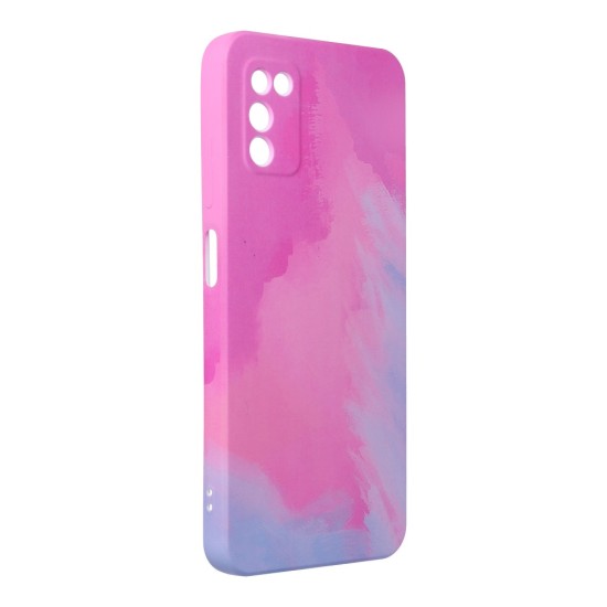 Forcell Pop Back Case priekš Samsung Galaxy A03s A037G - Rozā - silikona aizmugures apvalks / bampers-vāciņš