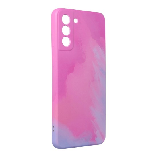 Forcell Pop Back Case priekš Samsung Galaxy S22 5G S901 - Rozā - silikona aizmugures apvalks / bampers-vāciņš