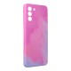 Forcell Pop Back Case priekš Samsung Galaxy S22 5G S901 - Rozā - silikona aizmugures apvalks / bampers-vāciņš