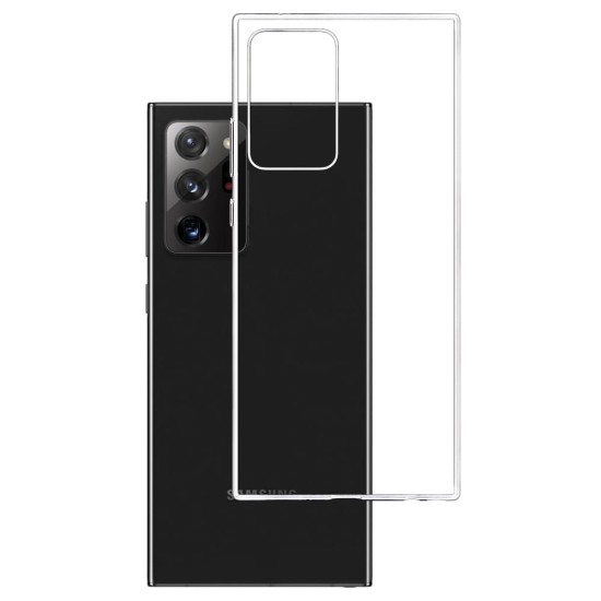 3MK Clear Case priekš Samsung Galaxy Note 20 Ultra N985 - Caurspīdīgs - silikona aizmugures apvalks / bampers-vāciņš