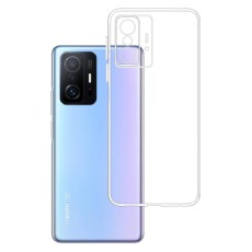 3MK Clear Case priekš Xiaomi 11T 5G / 11T Pro 5G - Caurspīdīgs - silikona aizmugures apvalks / bampers-vāciņš