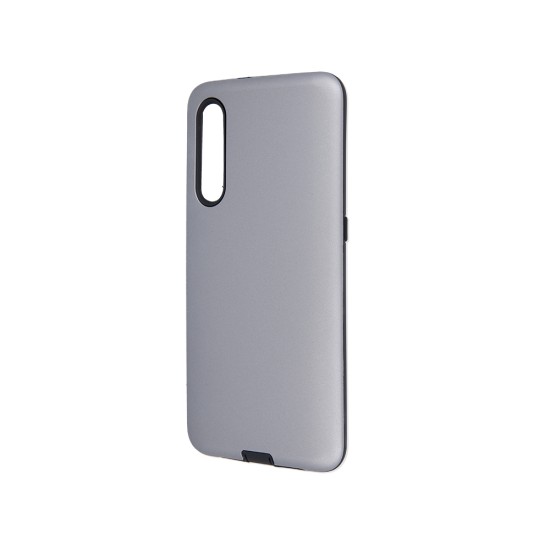 Defender Smooth Back Case priekš Apple iPhone 13 Pro - Sudrabains - triecienizturīgs silikona aizmugures apvalks / bampers-vāciņš