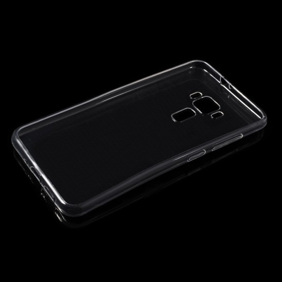 Ultra-thin Transparent Soft TPU Case for Asus Zenfone 3 ZE520KL - Transparent - silikona aizmugures apvalks (bampers, vāciņš, slim TPU silicone case cover, bumper)