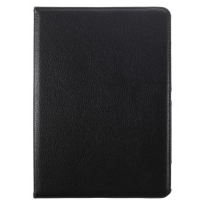 Litchi Skin Leather Case with 360 Degree Rotating for Huawei MediaPad M2 10 (M2-A01W / M2-A01L) 10.1-inch - Black - чехол-книжка со стендом / подставкой (кожаный чехол-книжка, leather book wallet)