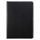 Litchi Skin Leather Case with 360 Degree Rotating Stand for Huawei MediaPad M2 10 (M2-A01W / M2-A01L) 10.1-inch - Black - sāniski atverams maciņš ar stendu (ādas maks, grāmatiņa, leather book wallet case cover stand)