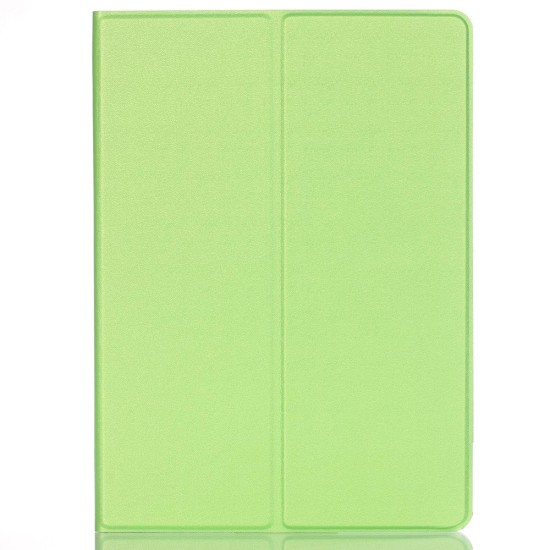 Slim Leather Case Smart Stand Cover for Huawei MediaPad M2 10 (M2-A01W / M2-A01L) 10.1-inch - Green - sāniski atverams maciņš ar stendu (ādas maks, grāmatiņa, leather book wallet case cover stand)