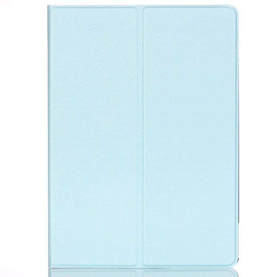 Slim Leather Case Smart Stand Cover for Huawei MediaPad M2 10 (M2-A01W / M2-A01L) 10.1-inch - Baby Blue - sāniski atverams maciņš ar stendu (ādas maks, grāmatiņa, leather book wallet case cover stand)