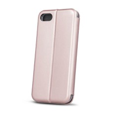 Beeyo Book Diva priekš Huawei P9 Lite 2017 / P8 Lite 2017 / Honor 8 Lite - Rozā Zelts - sāniski atverams maciņš ar stendu (ādas maks, grāmatiņa, leather book wallet case cover stand)