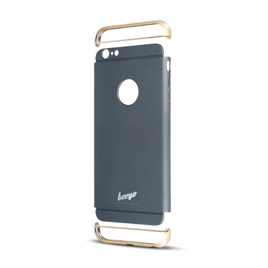 Beeyo Smooth Case priekš Huawei P9 Lite - Pelēks - plastikas aizmugures apvalks (bampers, vāciņš, PU back cover, bumper shell)