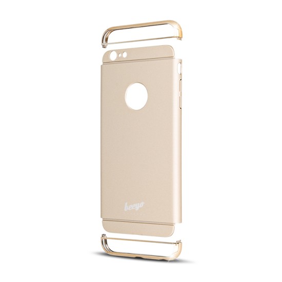 Beeyo Smooth Case priekš Samsung Galaxy A5 (2016) A510 - Zelts - plastikas aizmugures apvalks (bampers, vāciņš, PU back cover, bumper shell)