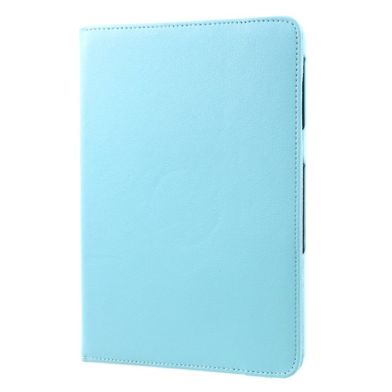 360 Degree Rotary Stand Flip Leather Case Cover for Samsung Galaxy Tab S3 9.7-inch T820 / T825 - Baby Blue - sāniski atverams maciņš ar stendu (ādas maks, grāmatiņa, leather book wallet case cover stand)