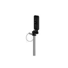 Devia 360 Audio cable Selfie Stick statīvs - Melns - Selfie monopod Teleskopisks Universāla stiprinājuma statīvs