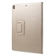 Litchi Skin Auto-wake/sleep Stand Protective Leather Cover priekš Apple iPad Pro 10.5 (2017) / Air 3 10.5 (2019) - Zelts - sāniski atverams maciņš ar stendu (ādas maks, grāmatiņa, leather book wallet case cover stand)