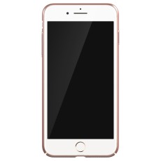 BASEUS Thin Hard Plastic Phone Shell priekš Apple iPhone 7 / 8 / SE2 (2020) / SE3 (2022) - Rozā Zelts - matēts plastikas aizmugures apvalks / bampers-vāciņš
