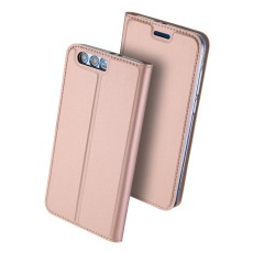 Dux Ducis Skin Pro series priekš Huawei Honor 9 - Rozā Zelts - sāniski atverams maciņš ar magnētu un stendu (ādas maks, grāmatiņa, leather book wallet case cover stand)