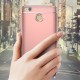 IPAKY 3-In-1 Electroplating PC Hard Back Cover for Xiaomi Redmi 4X - Rose Gold - plastikas aizmugures apvalks (bampers, vāciņš, PU back cover, bumper shell)