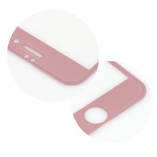 5D Full Glue (ar noapaļotām malām) Tempered Glass screen protector film guard priekš Apple iPhone 7 Plus / 8 Plus - Rozā Zelts - Ekrāna Aizsargstikls / Bruņota Stikla Aizsargplēve (Full screen size curved)