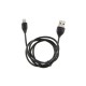Remax 1M RC-050i Lesu USB to Lightning cable - Melns - Apple iPhone / iPad lādēšanas un datu kabelis / vads