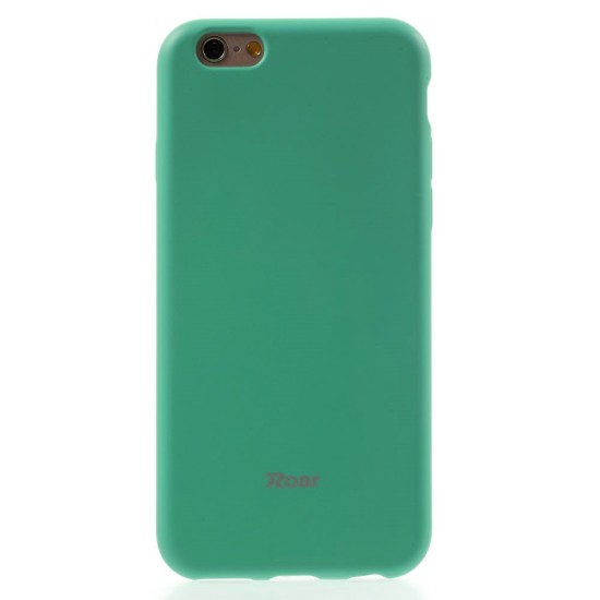 RoarKorea All Day Colorful Jelly Case priekš Nokia 8 - Tirkīzs - matēts silikona apvalks (bampers, vāciņš, slim TPU silicone cover shell, bumper)