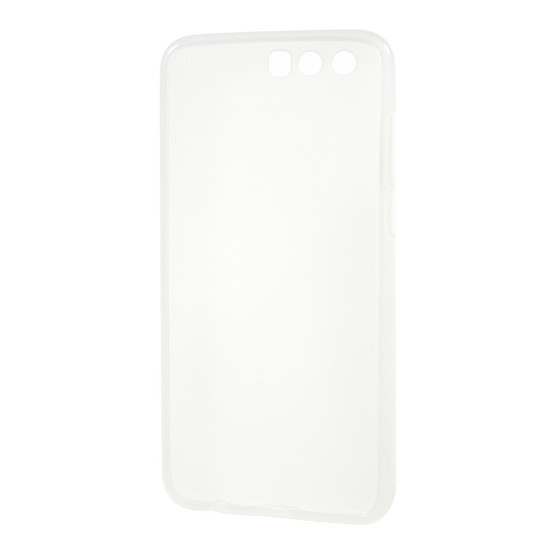 Matte Anti-scratch TPU Phone Case for Huawei Honor 9 - Transparent - silikona aizmugures apvalks (bampers, vāciņš, slim TPU silicone case cover, bumper)