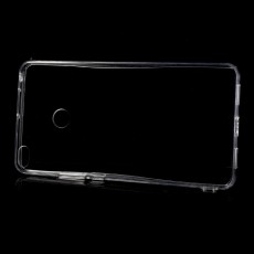 Crystal Clear Acrylic TPU Hybrid Phone Case for Xiaomi Mi Max 2 - silikona aizmugures apvalks (bampers, vāciņš, slim TPU silicone case shell cover, bumper)