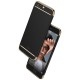 MOFI 3-In-1 Plastic Back Case for Huawei Honor 9 - Black - plastikas aizmugures apvalks (bampers, vāciņš, PU back cover, bumper shell)