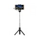 Huawei AF14 Audio cable Selfie Stick 46cm with Tripod (bez iepakojuma) - Melns - Selfie monopod Teleskopisks Universāla stiprinājuma statīvs
