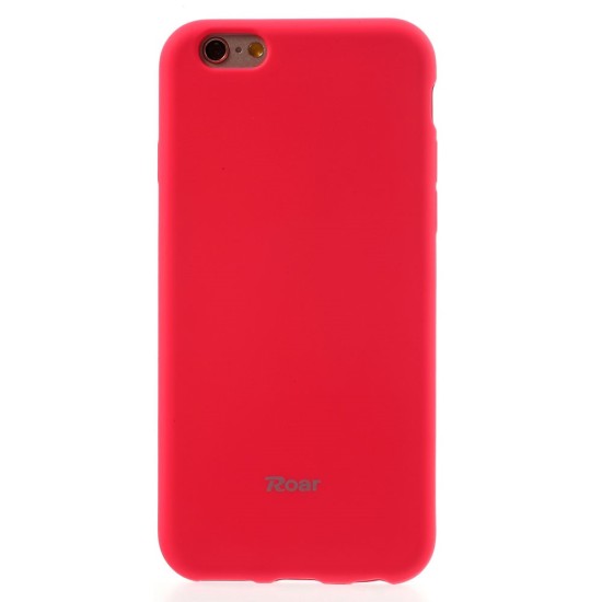 RoarKorea All Day Colorful Jelly Case priekš Xiaomi Mi A1 - Rozā - matēts silikona apvalks (bampers, vāciņš, slim TPU silicone cover shell, bumper)