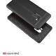 Litchi Skin PU Leather Coated TPU Mobile Phone Case for Xiaomi Mi Mix 2 - Black - ādas imitācijas triecienizturīgs silikona aizmugures apvalks (maciņš, bampers, vāciņš, slim cover, bumper, back case)