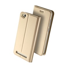 Dux Ducis Skin Pro series для Xiaomi Redmi 5A  - Золотистый - чехол-книжка с магнитом и стендом / подставкой (кожаный чехол-книжка, leather book wallet case cover stand)