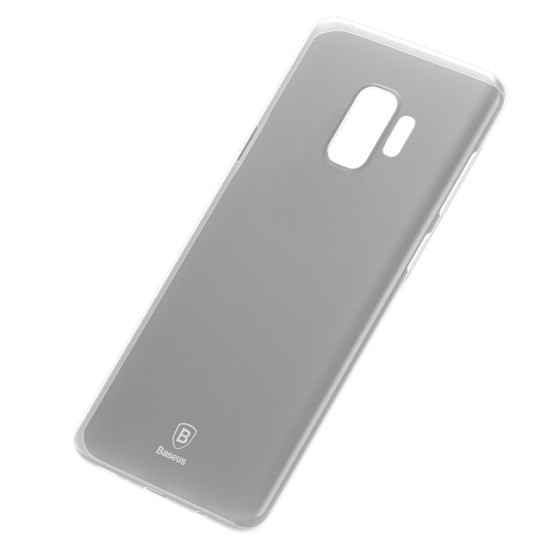 BASEUS Ultra Thin Matte PP Phone Case for Samsung Galaxy S9 G960 - Transparent - silikona aizmugures apvalks (bampers, vāciņš, slim TPU silicone case cover, bumper)