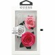 Guess Flower Desire Rose series GUHCPXROSTRT priekš Apple iPhone X / XS - Caurspīdīgs - plastikāta apvalks (bampers, vāciņš, slim TPU case cover, bumper)