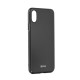 RoarKorea Darker series Matte Hard Protective Back Case priekš Huawei Y6 (2018) - Melns - matēts plastikas aizmugures apvalks (bampers, vāciņš, PU back cover, bumper shell)