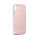 RoarKorea Darker series Matte Hard Protective Back Case priekš Samsung Galaxy A6 Plus (2018) A605 - Rozā Zelts - matēts plastikas aizmugures apvalks (bampers, vāciņš, PU back cover, bumper shell)