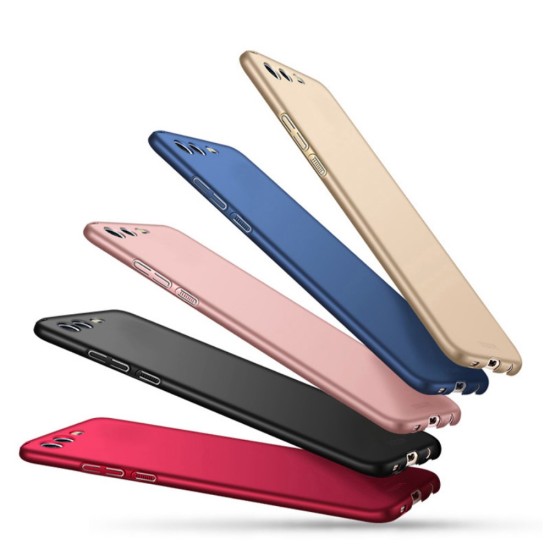 MOFI Shield Slim Plastic Phone Casing for HTC Desire 12 - Black - matēts plastikas aizmugures apvalks (bampers, vāciņš, slim silicone cover shell, bumper)