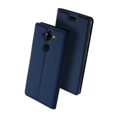 Dux Ducis Skin Pro series priekš Nokia 8 Sirocco - Tumši Zils - sāniski atverams maciņš ar magnētu un stendu (ādas maks, grāmatiņa, leather book wallet case cover stand)
