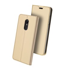 Dux Ducis Skin Pro series для Xiaomi Redmi 5 - Золотистый - чехол-книжка с магнитом и стендом / подставкой (кожаный чехол-книжка, leather book wallet case cover stand)