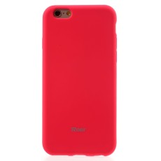RoarKorea All Day Colorful Jelly Case для LG Q7 Q610 - Розовый - матовая силиконовая накладка / бампер (крышка чехол, slim TPU silicone cover shell, bumper)