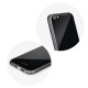 Forcell Glass Back Case priekš Apple iPhone 7 / 8 / SE2 (2020) / SE3 (2022) - Melns - plastikas aizmugures apvalks ar aizsardzības stiklu / bampers-vāciņš