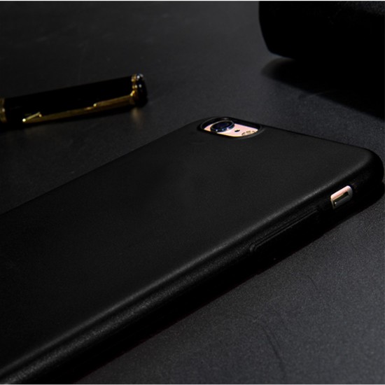 X-Level Guardian Series Frosted TPU Case priekš Apple iPhone 6 / 6S Plus - Melns - matēts silikona apvalks (bampers, vāciņš, slim silicone cover shell, bumper)