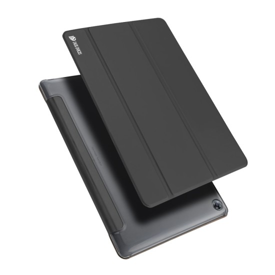 Dux Ducis Skin Pro series priekš Huawei MediaPad M5 10.8-inch - Melns - sāniski atverams maciņš ar magnētu un stendu (ādas maks, grāmatiņa, leather book wallet case cover stand)