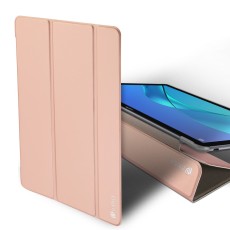 Dux Ducis Skin Pro series priekš Huawei MediaPad M5 10.8-inch - Rozā Zelts - sāniski atverams maciņš ar magnētu un stendu (ādas maks, grāmatiņa, leather book wallet case cover stand)
