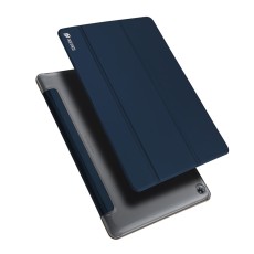 Dux Ducis Skin Pro series priekš Huawei MediaPad M5 10.8-inch - Tumši Zils - sāniski atverams maciņš ar magnētu un stendu (ādas maks, grāmatiņa, leather book wallet case cover stand)