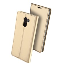 Dux Ducis Skin Pro series priekš Xiaomi Pocophone F1 - Zelts - sāniski atverams maciņš ar magnētu un stendu (ādas maks, grāmatiņa, leather book wallet case cover stand)