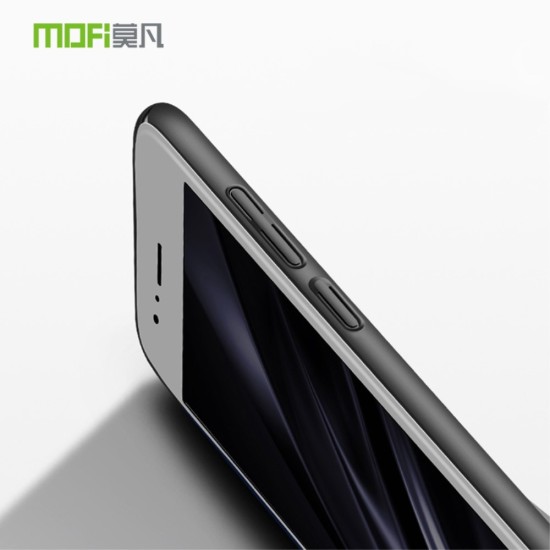 MOFI Shield Slim Plastic Phone Casing priekš Xiaomi Redmi 6 - Melns - matēts plastikas aizmugures apvalks (bampers, vāciņš, slim silicone cover shell, bumper)
